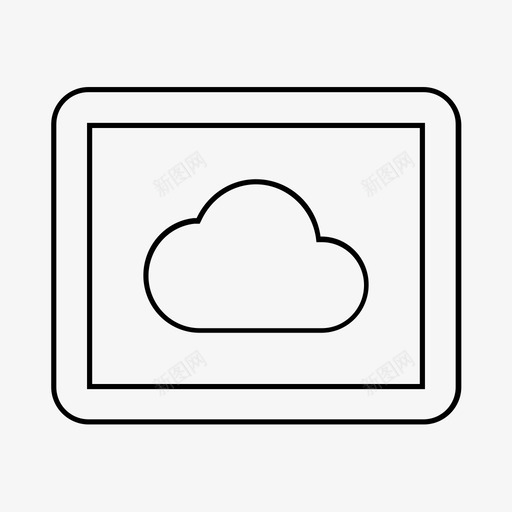 设置系统白日梦云云设置图标svg_新图网 https://ixintu.com 云 云设置 材质线 设置系统白日梦