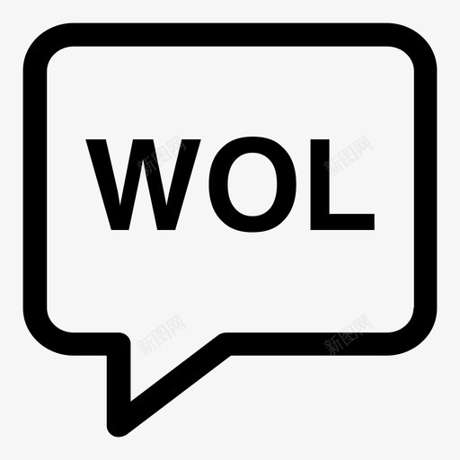 沃洛夫泡泡语言图标svg_新图网 https://ixintu.com 沃洛夫 泡泡 语言 语言代码3个字母笔划