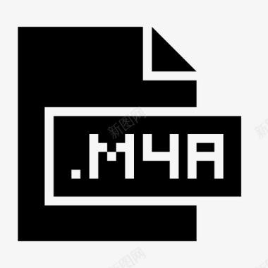m4a扩展名文件图标图标