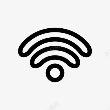wifi通信网络图标图标