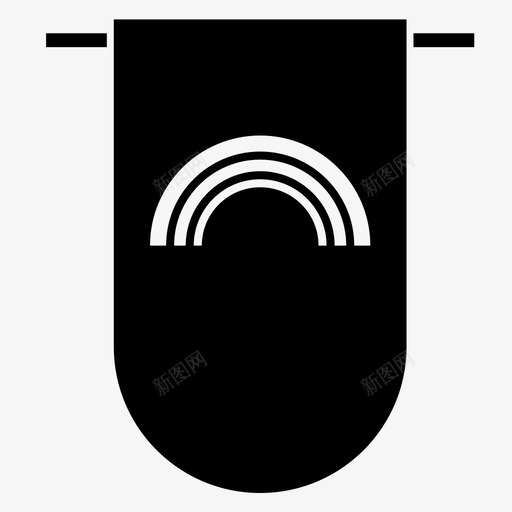 彩虹旗帜比赛爱尔兰图标svg_新图网 https://ixintu.com 圣帕特里克 圣帕特里克日 幸运 彩虹旗帜 比赛 爱尔兰
