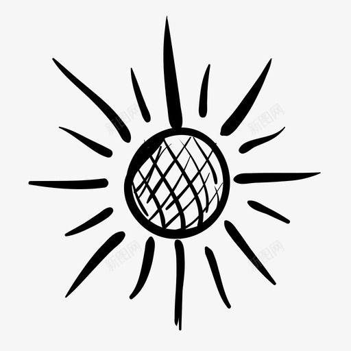 阳光干燥炎热图标svg_新图网 https://ixintu.com 天气 干燥 手绘杂项 炎热 热带 阳光