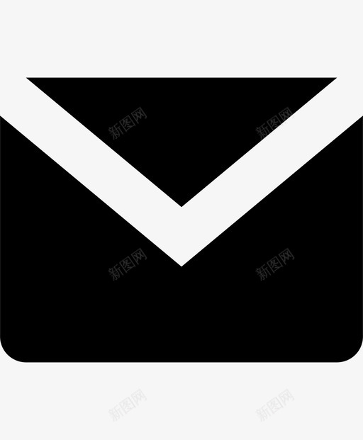信件联系人信封图标svg_新图网 https://ixintu.com 书写 信件 信封 简单圆形 联系人 邮件 邮寄