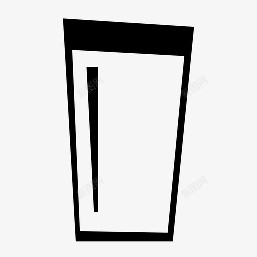 玻璃杯饮料可乐图标svg_新图网 https://ixintu.com 可乐 水 玻璃杯 饮料