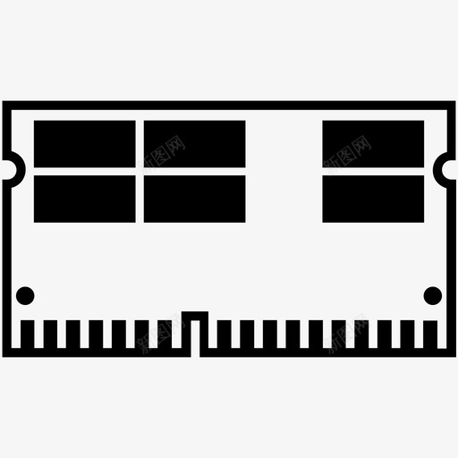 ram计算机内存计算机ram图标svg_新图网 https://ixintu.com ram 存储设备 硬件 硬线 计算机ram 计算机内存