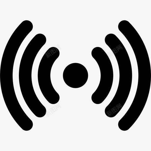 wifi无线信号天线广播图标svg_新图网 https://ixintu.com cuteicons一组可爱的线条图标 wifi wifi无线信号 天线 广播 非常适合用户界面和基于24x24像素网格的功能图形 风格独特