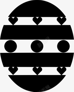 复活节彩蛋装饰节日图标图标