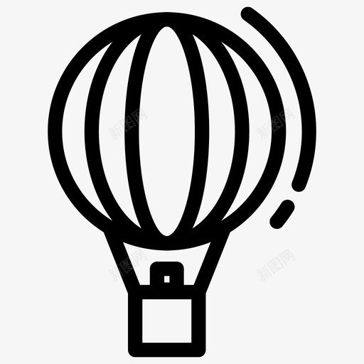 热气球蒙哥尔菲汽车图标svg_新图网 https://ixintu.com 汽车 热气球 热气球车 蒙哥尔菲