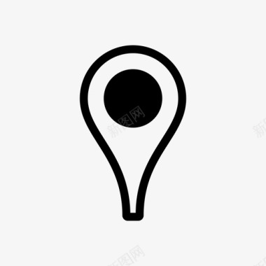 位置地图导航地址图标图标