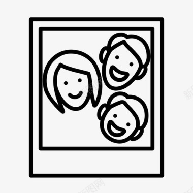 家庭图像照片图标图标