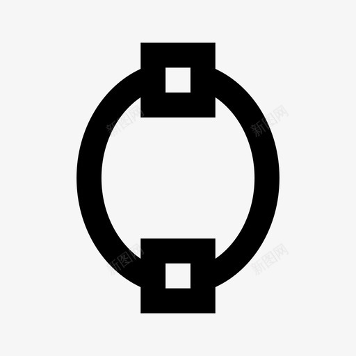 圆形工具创建椭圆图标svg_新图网 https://ixintu.com 创建 圆形工具 开发人员实体 形状 椭圆
