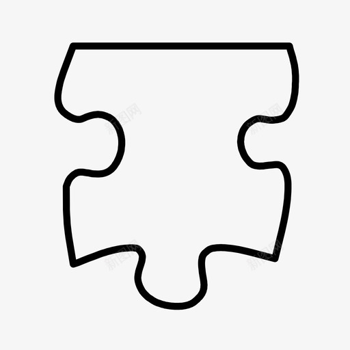 拼图完整智力游戏图标svg_新图网 https://ixintu.com 完整 拼图 智力游戏 桌上游戏 游戏
