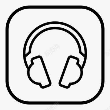 耳机音乐声音图标图标