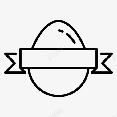 复活节彩蛋礼物帕斯卡尔图标图标