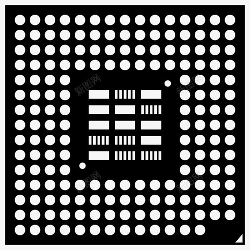 cpu计算机硬件图标svg_新图网 https://ixintu.com cpu 处理器 微芯片 硬件 硬线 计算机
