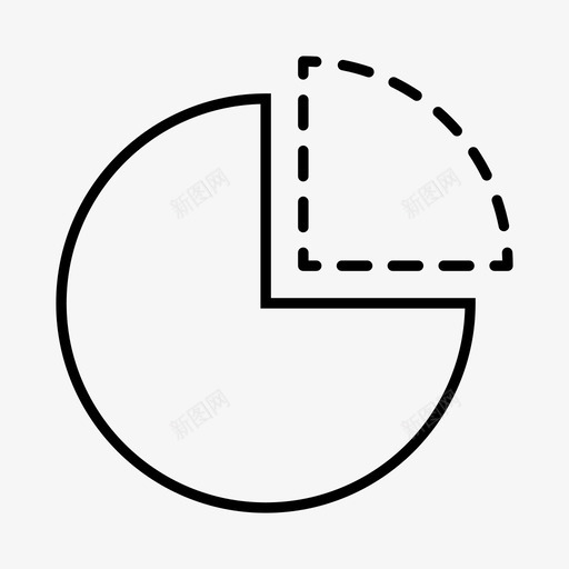 饼图图财务图标svg_新图网 https://ixintu.com 商务财务 图 报表 统计 财务 饼图