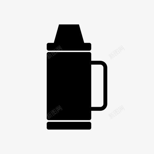 保温瓶烧瓶加热图标svg_新图网 https://ixintu.com 保温瓶 储存 加热 烧瓶