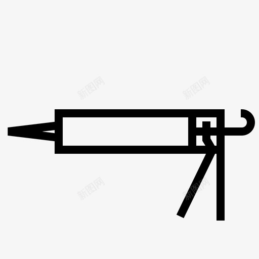 油漆枪建筑颜色图标svg_新图网 https://ixintu.com 建筑 手工工具 施工工具 油漆 油漆枪 颜色