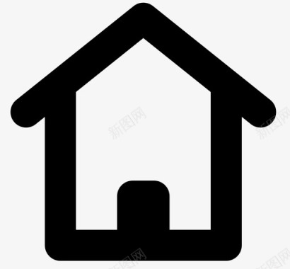 家家庭房子图标图标