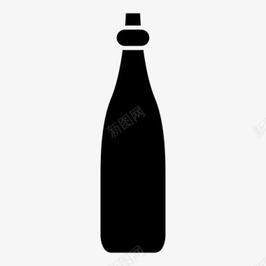 瓶子香水图标图标