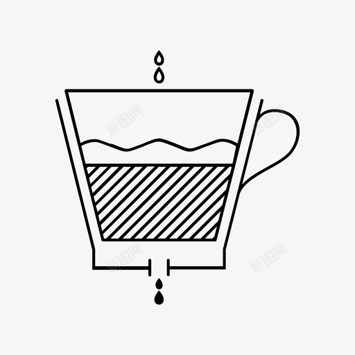 滴灌咖啡啤酒咖啡机图标svg_新图网 https://ixintu.com 咖啡 咖啡机 啤酒 滴灌咖啡 过滤