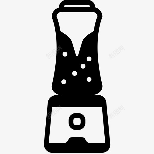 搅拌机配件厨房图标svg_新图网 https://ixintu.com 冰沙 厨房 搅拌 搅拌机 美味冰沙饮料 配件