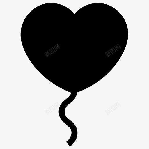 爱baloonlovebaloon庆祝图标svg_新图网 https://ixintu.com lovebaloon 庆祝 心 爱baloon 爱和浪漫雕文图标