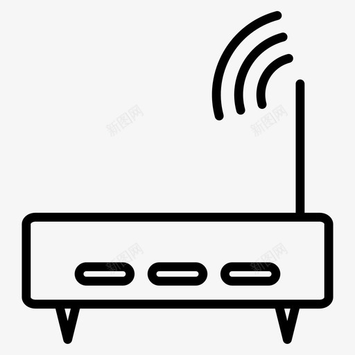 wifiinternet网络图标svg_新图网 https://ixintu.com internet web开发卷2 wifi 网络