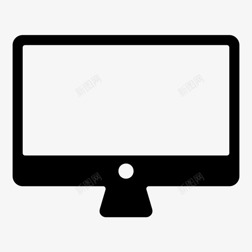 imac计算机桌面图标svg_新图网 https://ixintu.com imac 技术 显示器 桌面 计算机 设备