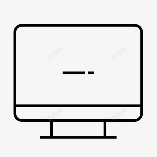 imac苹果电脑图标svg_新图网 https://ixintu.com imac 屏幕 时尚科技 电脑 科技 苹果