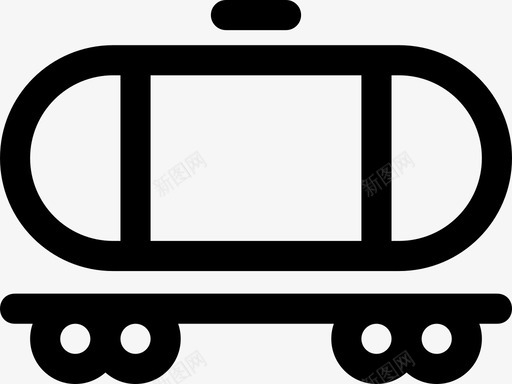 火车石油汽油图标svg_新图网 https://ixintu.com 全球物流 汽油 火车 石油 运输 铁路