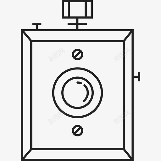 柯达相机图像图标svg_新图网 https://ixintu.com 图像 旧的 柯达 相机 镜头
