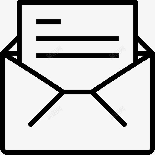 电子邮件通信信件图标svg_新图网 https://ixintu.com 信件 消息 电子邮件 详细信息图标电子邮件和信函 通信