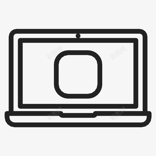 笔记本应用程序计算机文件图标svg_新图网 https://ixintu.com 在线 文件 笔记本应用程序 计算机