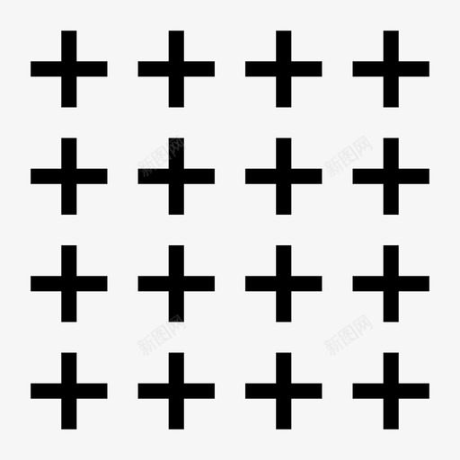 加号图案背景符号图标svg_新图网 https://ixintu.com 加号图案 符号 纹理 背景 随机形状