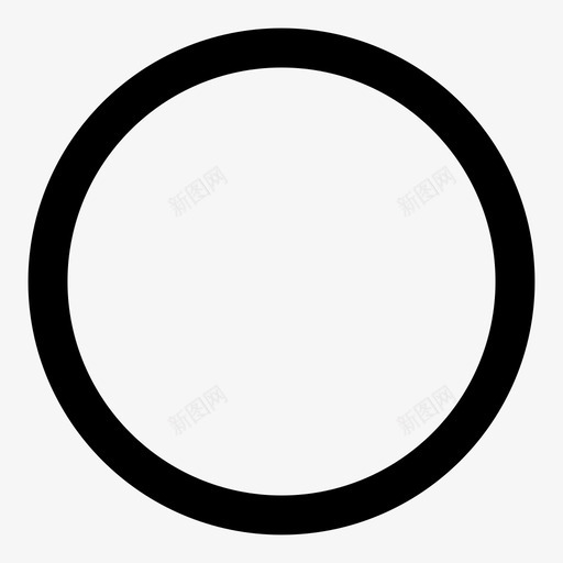圆形形状图标svg_新图网 https://ixintu.com 圆形 形状