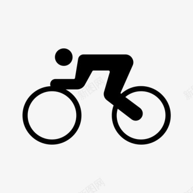 自行车杂项iii字形样式图标图标