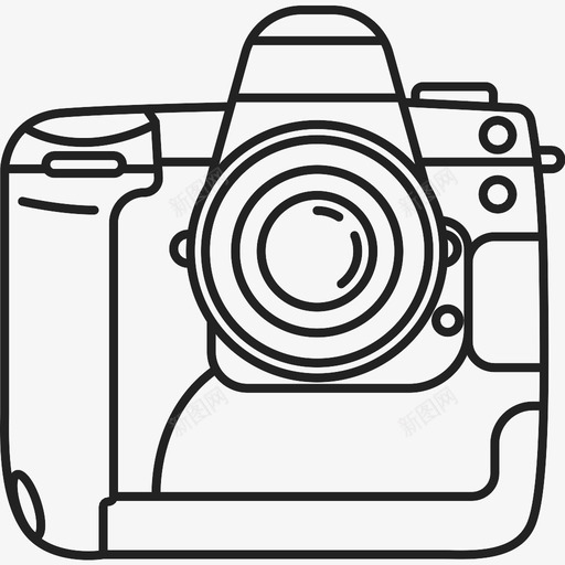 佳能eos1d佳能他们1d相机图标svg_新图网 https://ixintu.com 佳能eos1d 佳能他们1d 照片 相机 镜头