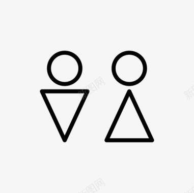 性别性别符号卫生间图标图标