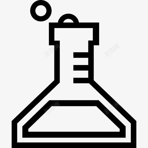 化学瓶万圣节图标svg_新图网 https://ixintu.com 万圣节 化学瓶