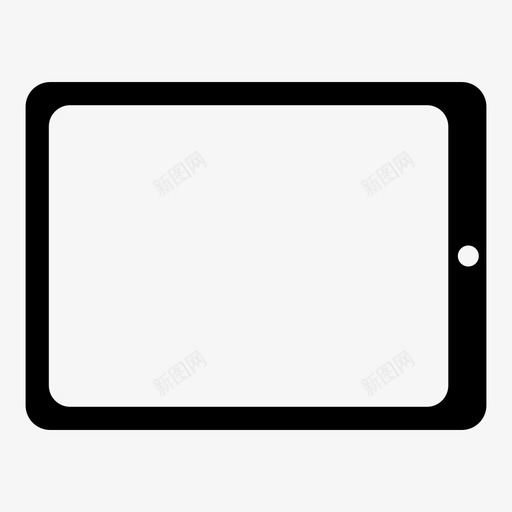 ipad设备平板电脑图标svg_新图网 https://ixintu.com ipad 平板电脑 设备