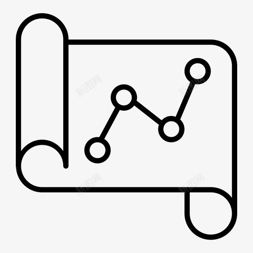 地图方向发现图标svg_新图网 https://ixintu.com 冒险第1部分 发现 地图 搜索 方向 道路