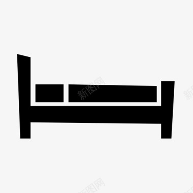 床晚上枕头图标图标