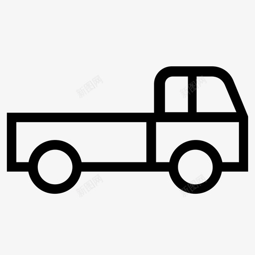 卡车旅行车车辆图标svg_新图网 https://ixintu.com 卡车 旅行车 车辆
