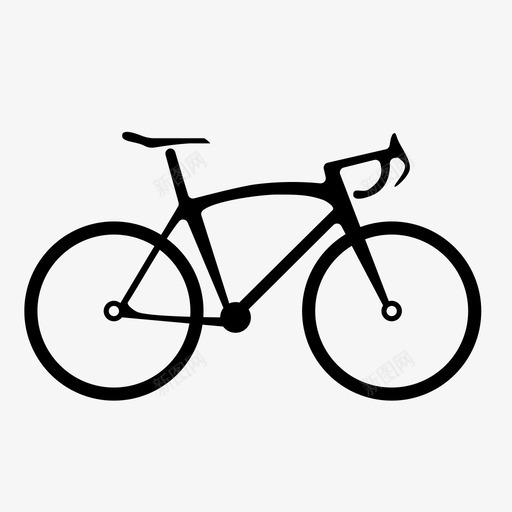 自行车通勤交通图标svg_新图网 https://ixintu.com 交通 自行车 通勤