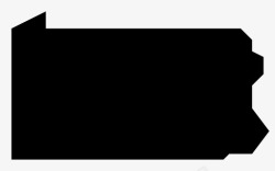 宾夕法尼亚州宾夕法尼亚州地图各州美国图标高清图片