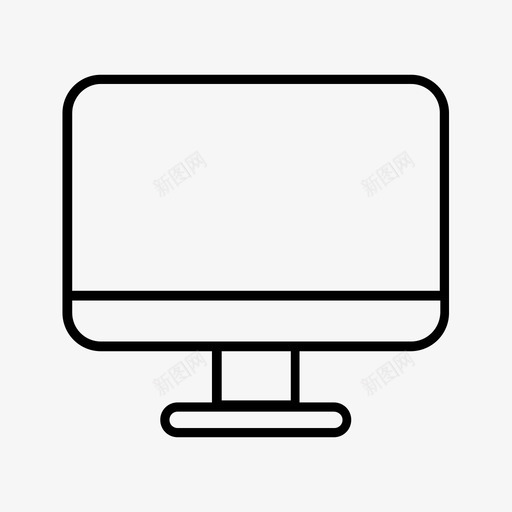 电脑屏幕桌面mac图标svg_新图网 https://ixintu.com mac pc 桌面 电脑屏幕