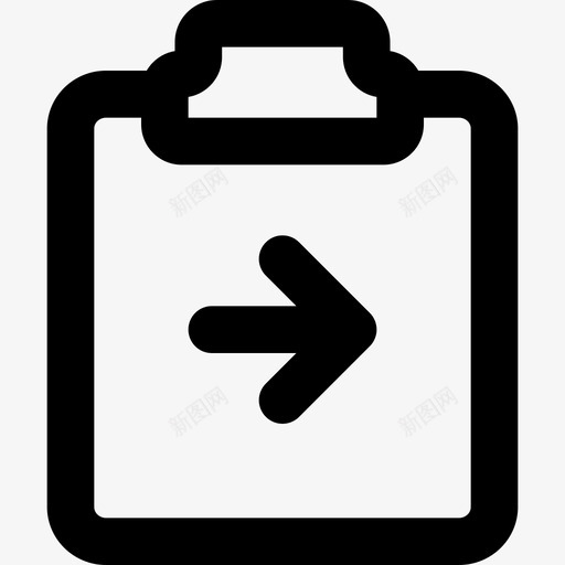 移动剪贴板剪贴板下一个移动图标svg_新图网 https://ixintu.com 任务规划 剪切一组可爱的线图标 剪贴板下一个 右箭头 独特的风格 移动 移动剪贴板 非常适合用户界面和基于24x24像素网格的功能图形