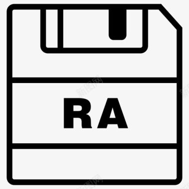 保存ra文件保存图标图标