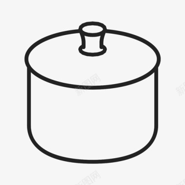 锅汤炊具图标图标